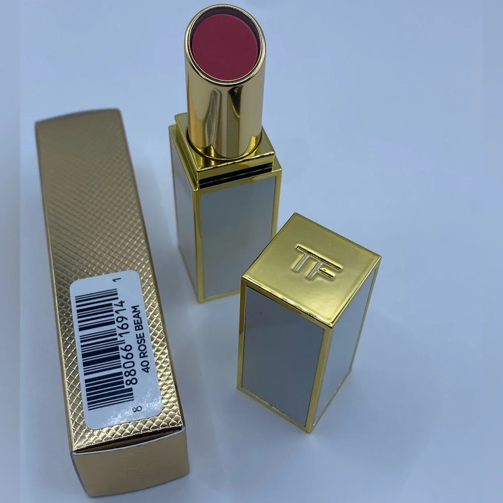 Tom Ford Soleil Ultra Shine Luxury Lip Color, 40 Rose Beam Lipstick NIB‎